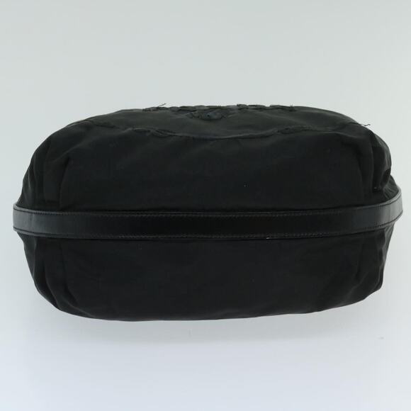 PRADA Shoulder Bag Nylon Black - Picture 9 of 12